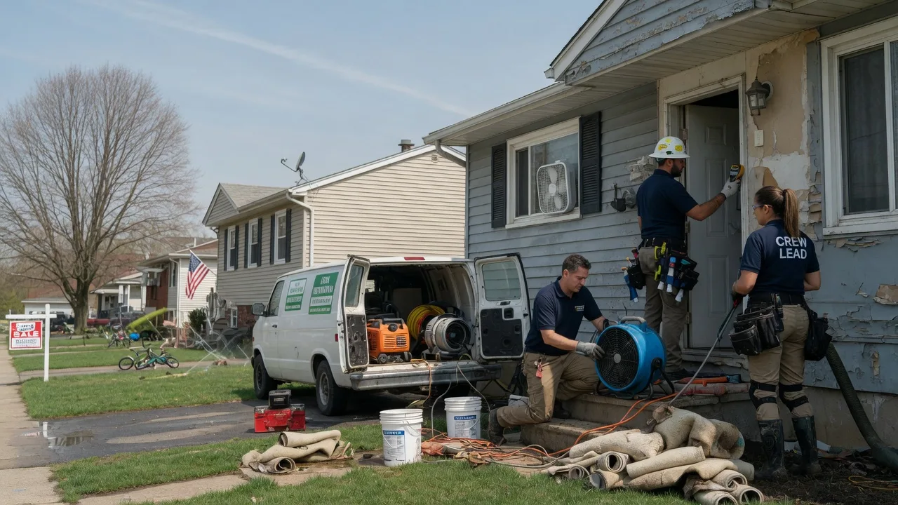 Flood Cleanup in Smyer, TX near me