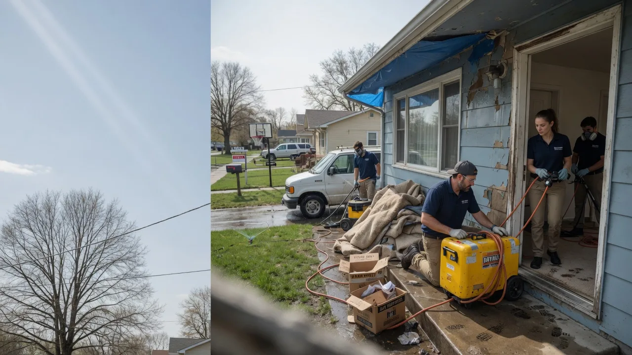 Basement Flood Cleanup in Smyer, TX near me